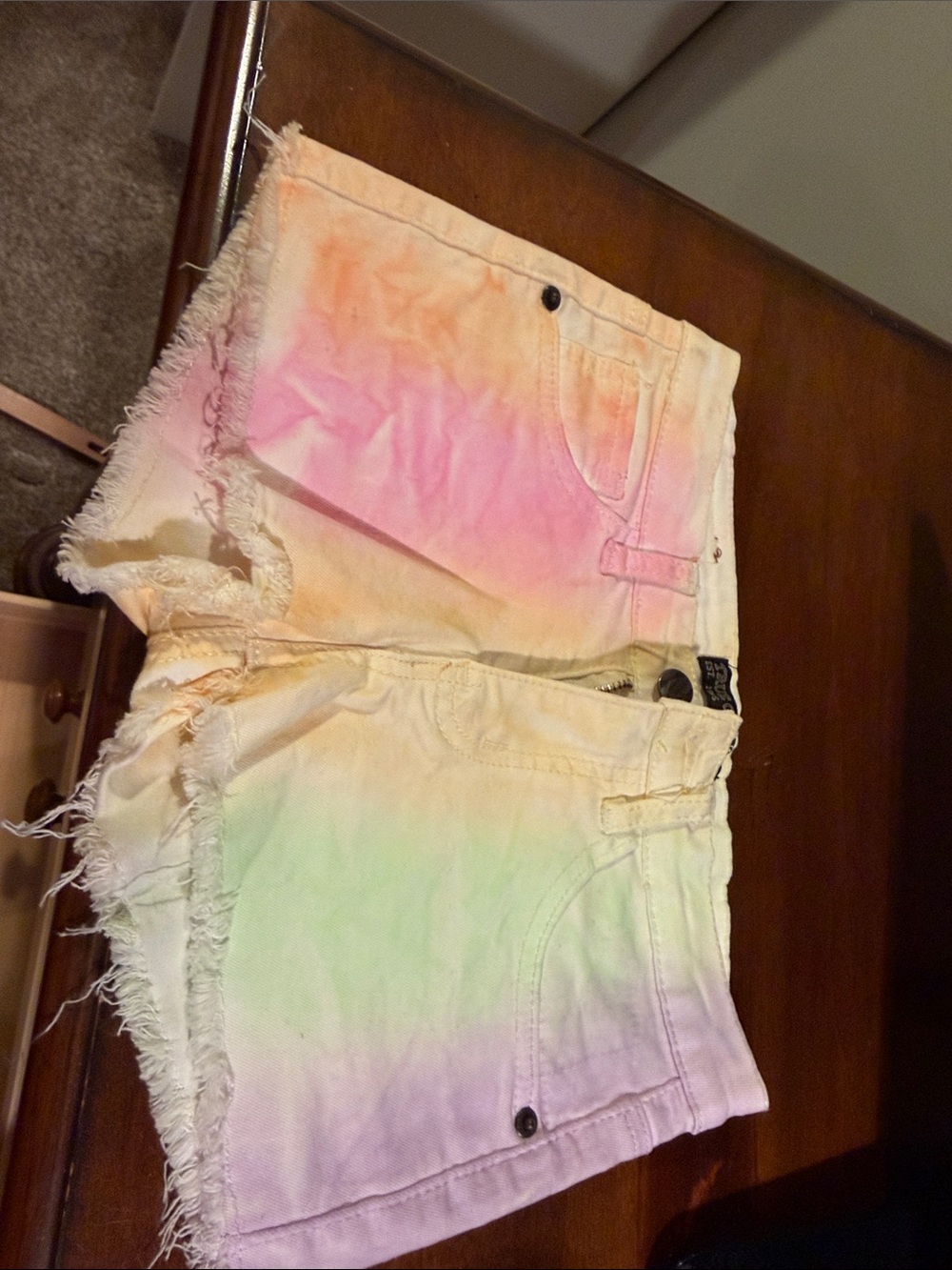 True Gypsy White Denim Shorts - True Gypsy size 1